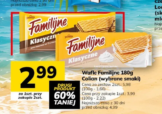 Wafle Familijne czekoladowe promocja w Hitpol