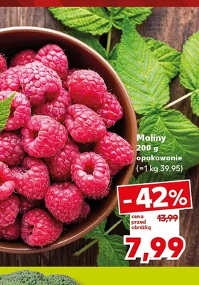 Maliny promocja w Kaufland