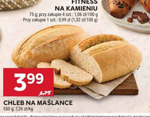 Chleb na maślance promocja w Stokrotka