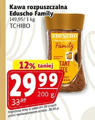 Kawa rozpuszczalna Eduscho Family promocja w Prim Market