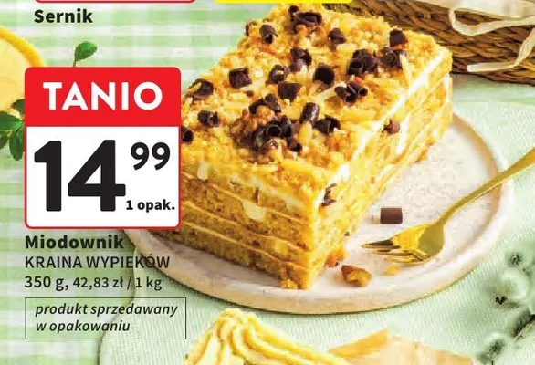 Miodownik promocja w Intermarche