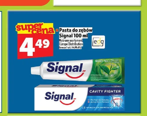 Pasta do zębów Signal promocja w TOPAZ