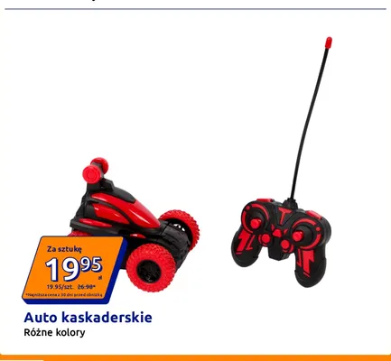 Auto kaskaderskie promocja w Action