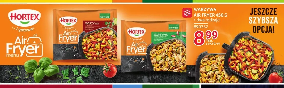 Warzywa Air Fryer z batatem Hortex promocja w Selgros