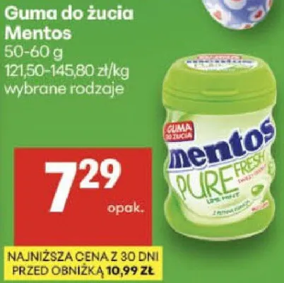 Guma do żucia promocja w Delikatesy Centrum