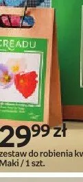Zestaw do robienia kwiatów Maki CREADU promocja w Dzień Dziecka