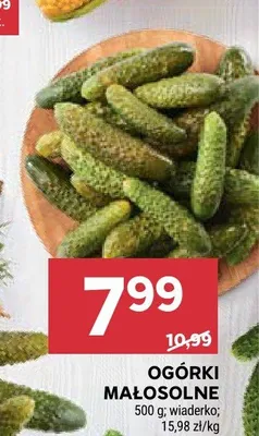 Ogórki małosolne promocja w Stokrotka