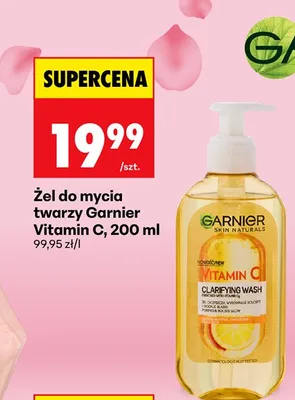 Żel do mycia twarzy Vitamin C promocja w Biedronka