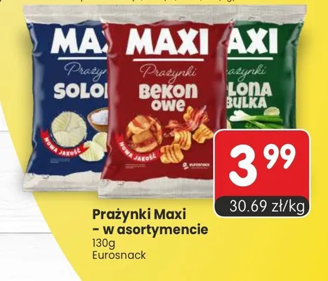 Prażynki Maxi Eurosnack promocja w Market Point