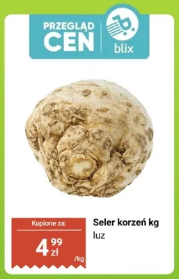 Seler korzeń luz promocja w Biedronka