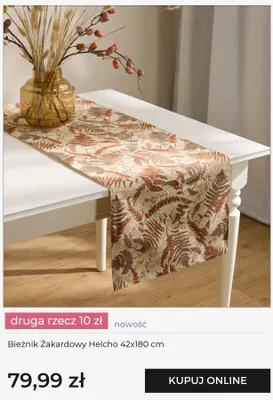 Bieżnik żakardowy Helcho 42x180 cm home & you promocja w home&you
