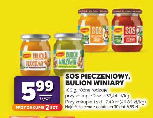 Bulion warzywny Winiary promocja w Stokrotka