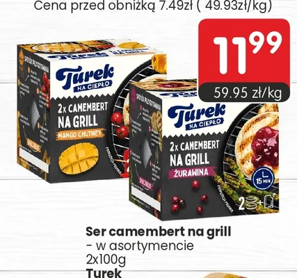 Ser camembert na grill Turek z mango chutney promocja w Market Point