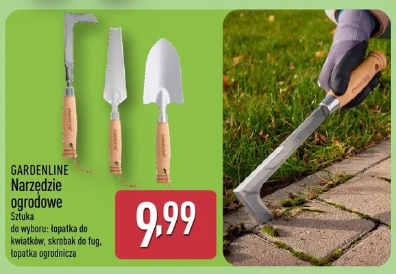 Narzędzie ogrodowe Gardenline promocja w Aldi