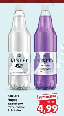 Napój gazowany Kinley Purple promocja w Kaufland