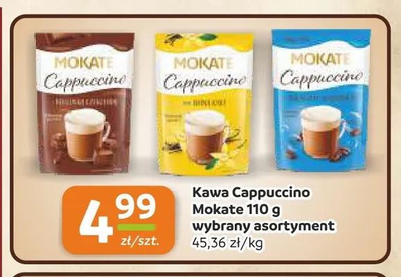 Kawa Cappuccino Mokate promocja w Społem Częstochowa