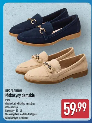 Mokasyny damskie promocja w Aldi