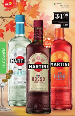 Wino czerwone Martini Rosso promocja w POLOmarket