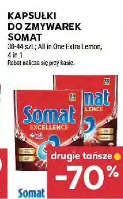 Kapsułki do zmywarek Somat promocja w Stokrotka