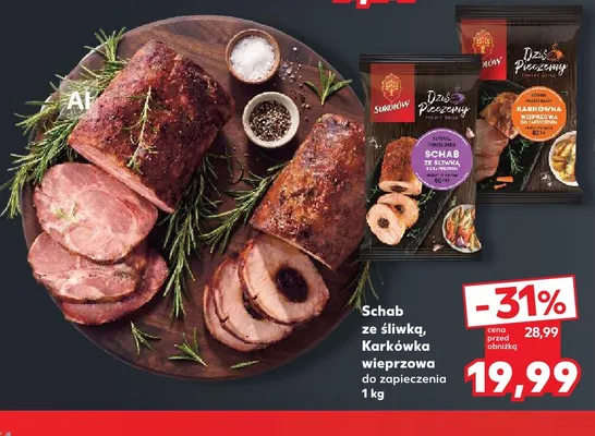 Schab ze śliwką Sokołów promocja w Kaufland