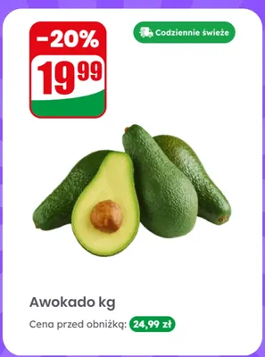 Awokado promocja w Dino