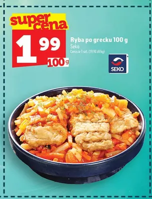 Ryba po grecku Seko promocja w TOPAZ