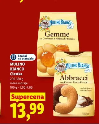 Ciastka Mulino Bianco Gemme promocja w Lidl