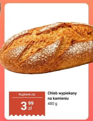 Chleb wypiekany na kamieniu promocja w Dino