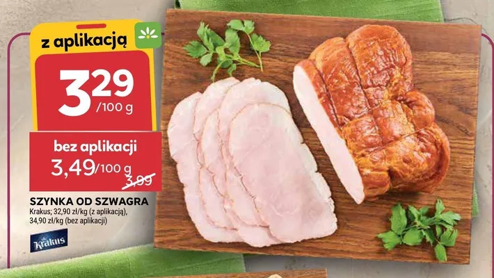 Szynka od Szwagra Krakus promocja w Stokrotka