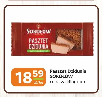 Pasztet Dzidunia Sokołów promocja w Gama