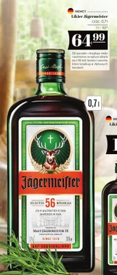 Likier jägermeister CEDC 0,1l promocja w POLOmarket