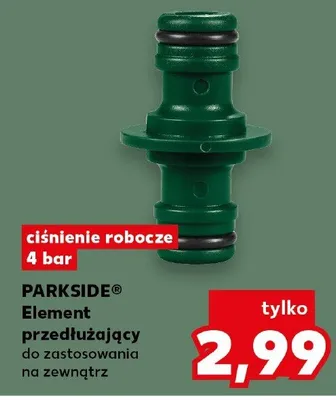 Element przedłużający Parkside ciśnienie robocze 4 bar do zastosowania na zewnątrz promocja w Kaufland