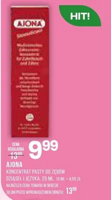 Koncentrat pasty do zębów promocja w Drogerie Natura