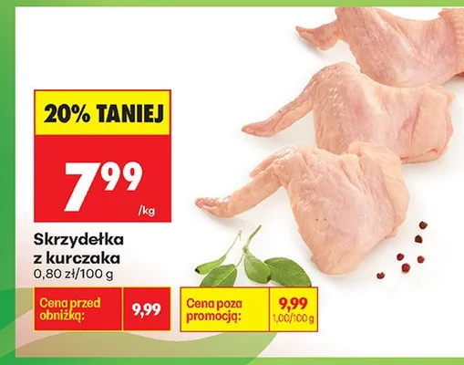 Skrzydełka z kurczaka promocja w Biedronka