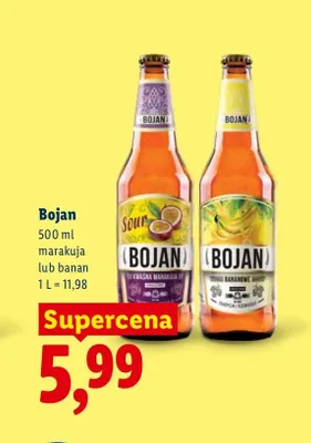 Piwo Bojan Bananowe promocja w Lidl