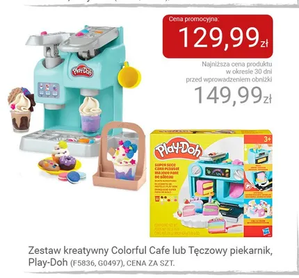 Zestaw kreatywny Colorful Cafe Play-Doh promocja w Smyk
