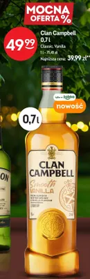 Whisky Clan Campbell Classic promocja w Żabka