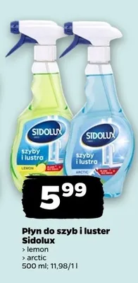 Płyn do szyb i luster lemon promocja w Netto
