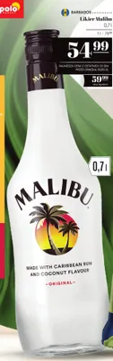 Likier Malibu promocja w POLOmarket