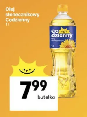 Olej słonecznikowy Codzienny 1l promocja w Delikatesy Centrum