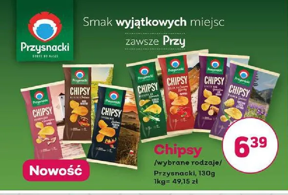 Chipsy Przysnacki bekon promocja w Bliski