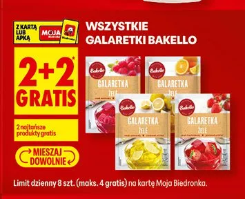 Galaretka Bakello promocja w Biedronka