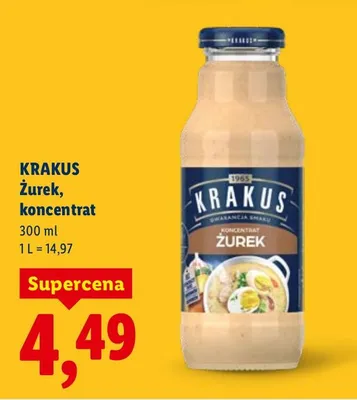 Żurek koncentrat promocja w Lidl