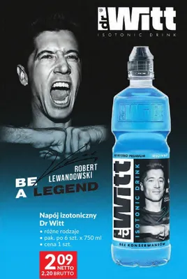Napój izotoniczny Dr Witt różne rodzaje promocja w Makro