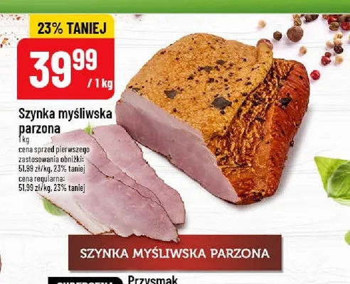 Szynka myśliwska parzona Pekpol promocja w POLOmarket