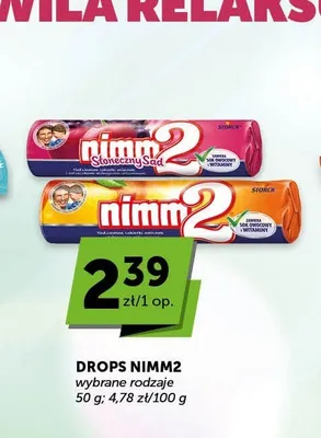 Dropsy owocowe Nimm2 Słoneczny Sad promocja w Euro Sklep
