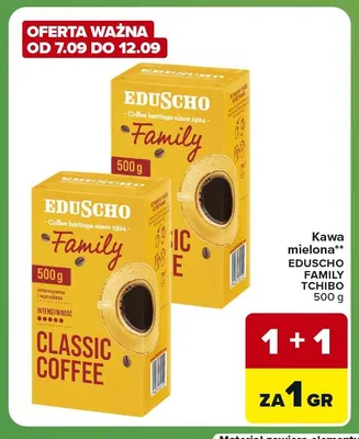Kawa mielona Eduscho Family Tchibo promocja w Carrefour Express