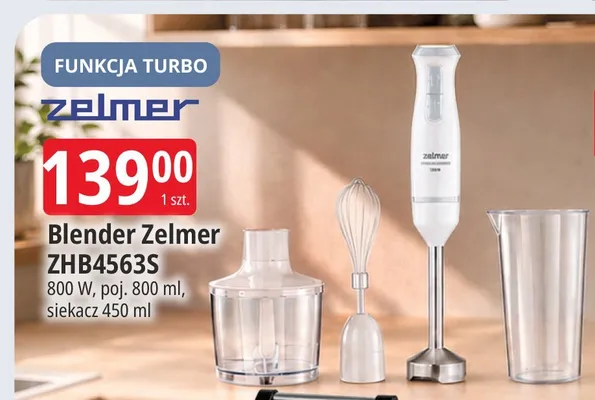 Blender Zelmer ZHB4563S promocja w Leclerc