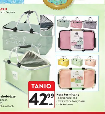 Kosz termiczny 35 l promocja w Intermarche