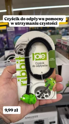 Czyścik do odpływów promocja w Biedronka